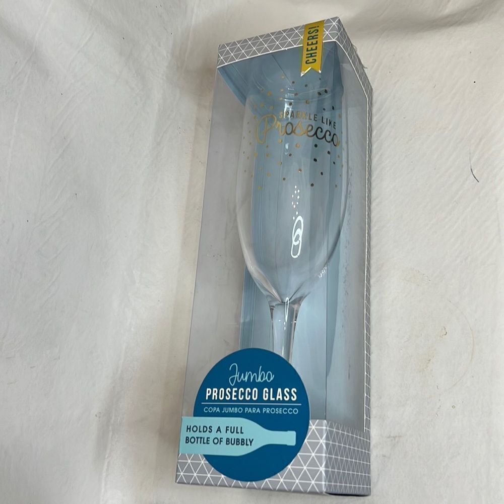 Prosecco Glass Sparkle Like Prosecco Jumbo Holds A Full Bottle Of Bubbly New
